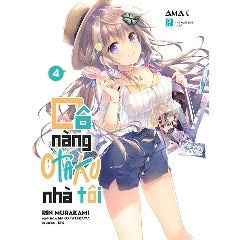 Sách Cô nàng Otaku nhà tôi - Tập 4 - Tặng kèm Bookmark + móc khoá - Light Novel - AMAK-Rin Murakami