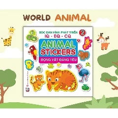 Bóc dán hình Động vật đáng yêu - Animal Stickers Tập 2 Nhiều tác giả