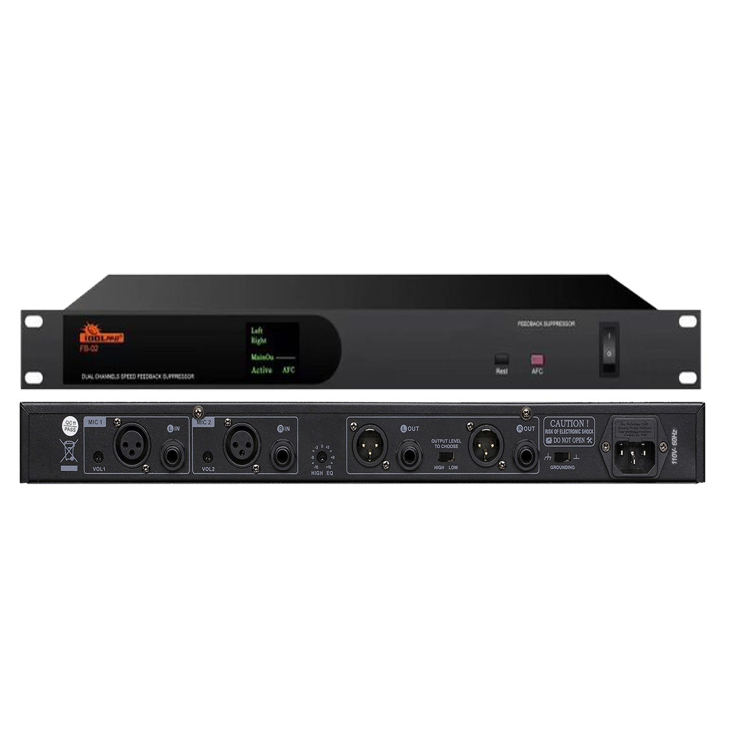 IDOLpro FB-02 Anti-Howling 2 Channel Digital Feedback Control ( Thiết Bị Chống Hú ) - Model 2025