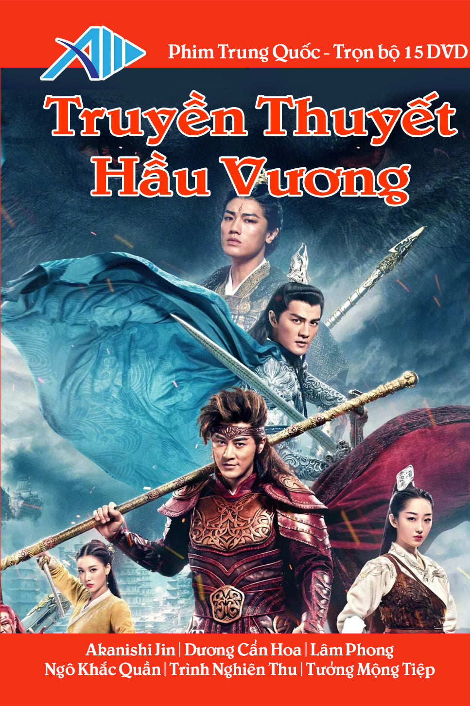 Truyen Thuyet Hau Vuong - Tron Bo 15 DVDs - Phim Trung Quoc Long Tieng