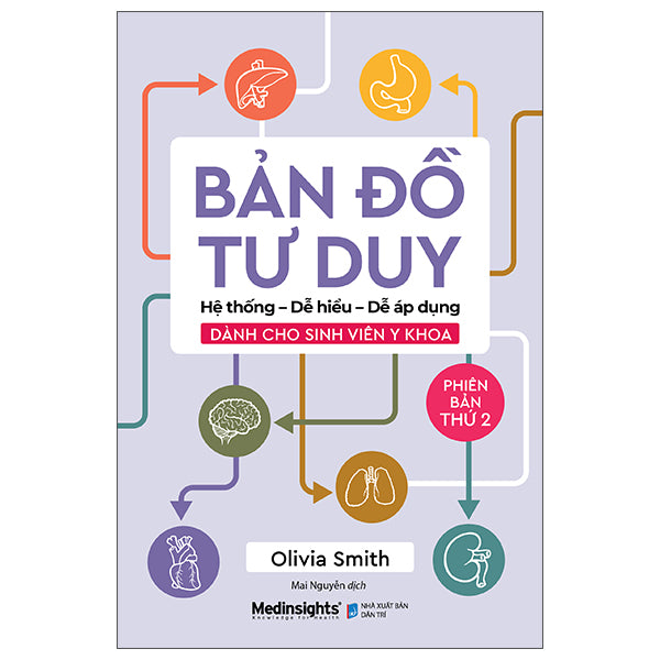 Bản Đồ Tư Duy - Hệ Thống-Dễ Hiểu-Dễ Áp Dụng - Dành Cho Sinh Viên Y Khoa (Tái Bản 2026) - Tác giả:Olivia Smith