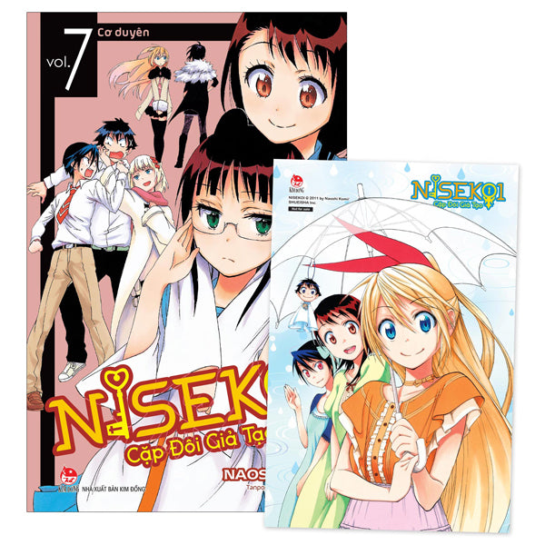 Nisekoi - Cặp Đôi Giả Tạo - Tập 7 - Cơ Duyên - Tặng Kèm Postcard-Tác giả:Naoshi Komi