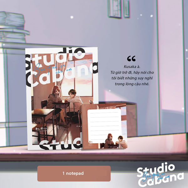Studio Cabana - Bản Tình Ca Cho Em - Tập 4 - Tặng Kèm Notepad-Tác giả:Uma Agri