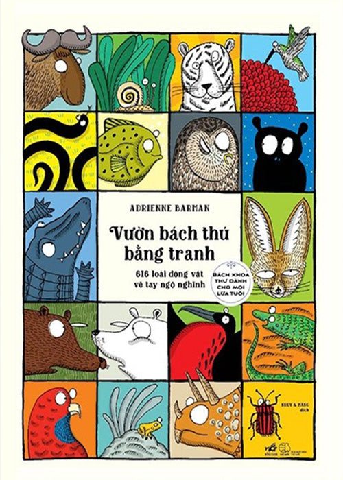 Vuon Bach Thu Bang Tranh - Tac Gia: Adrienne Barman - Book