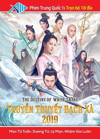 Truyen Thuyet Bach Xa 2019 - Tron Bo 18 DVDs - Long Tieng