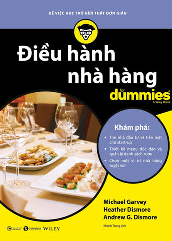 Dieu Hanh Nha Hang For Dummies - Tac Gia: Heather Dismore, Andrew G. Dismore - Book