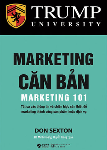 Marketing Can Ban - Marketing 101 - Tac Gia: Don Sexton - Book