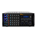 IDOLpro IP-3900 2600W Mixing Amplifier with Built-in Equalizer, Bluetooth, HDMI, Optical Input, Recording NEW 2024