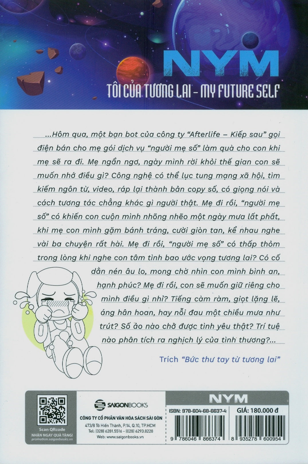 NYM - Toi Cua Tuong Lai - Tac Gia: Nguyen Phi Van - Book