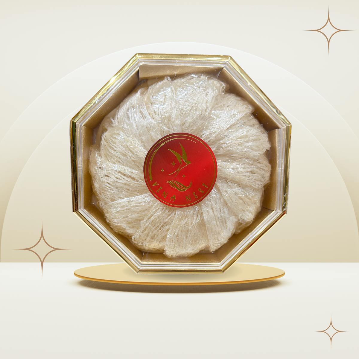 Vinanest 100% Fiber Bird's Nest (Tổ Yến Rút Lông Sợi) 100GR