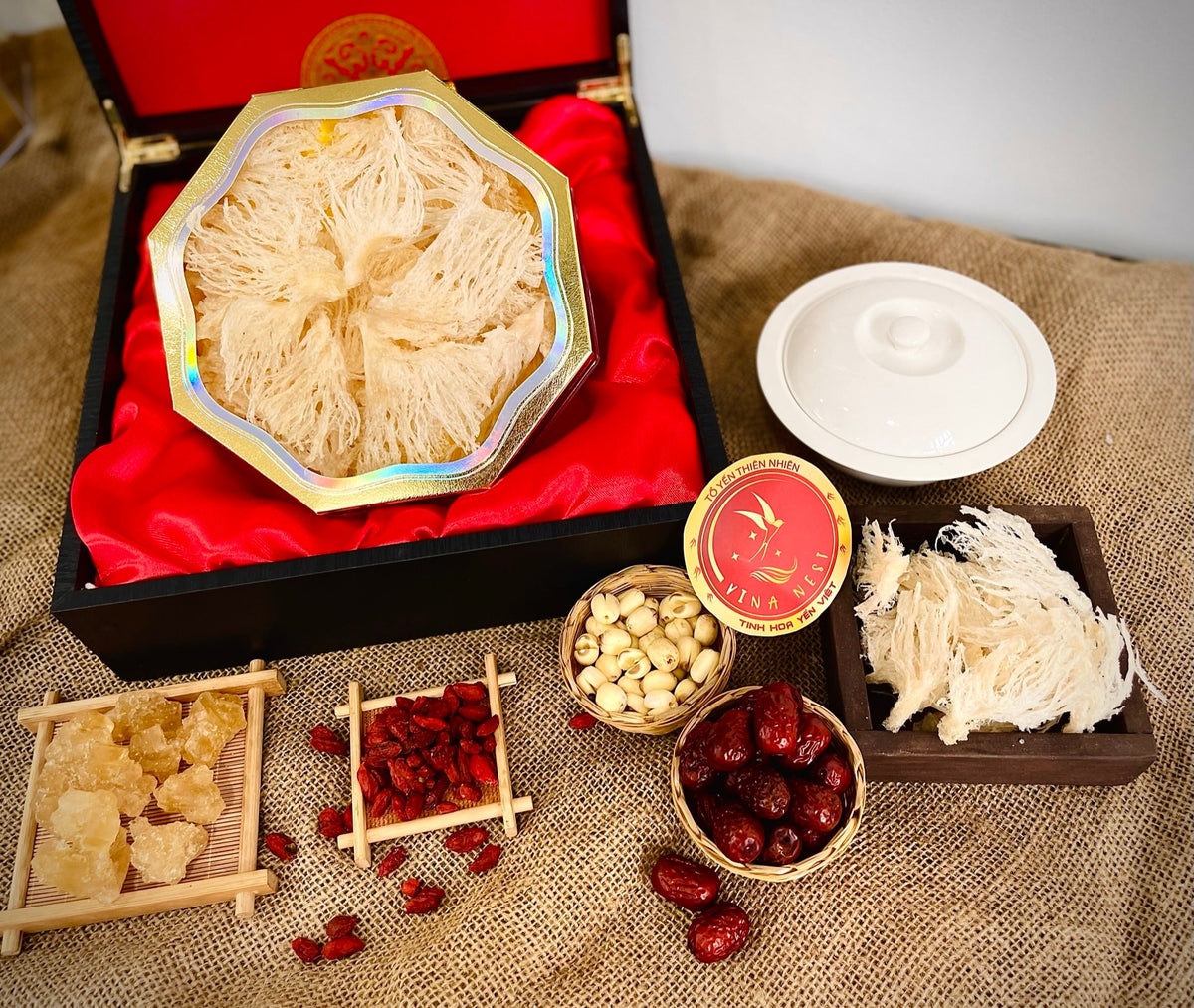 Vinanest Bird’s Nest Origin 1 (Chân Yến Sợi) 100GR