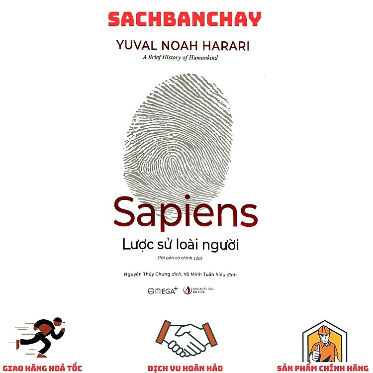 Sapiens Lược Sử Loài Người (Tái Bản) - Tác giả: Yuval Noah Harari - Book