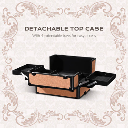 Byootique Rolling Makeup Case Rococo Artist Travel Case (Preorder)