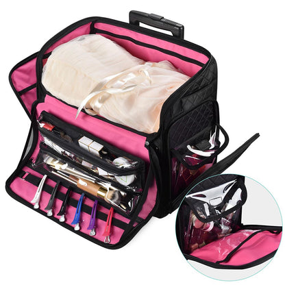 Byootique Rolling Hair Stylist Makeup Artist Hobby Case