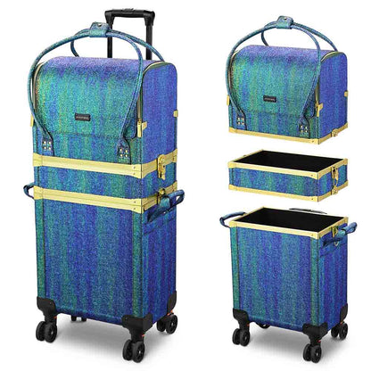 Byootique Makeup Artist Case on Wheels Hairstylist Case