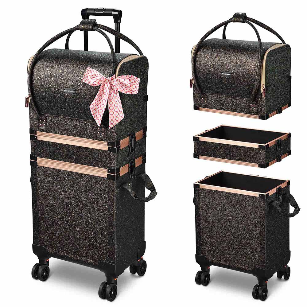 Byootique Makeup Artist Case on Wheels Hairstylist Case