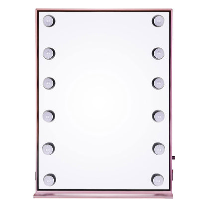 Byootique Hollywood Vanity Mirror Tabletop/Wall, 24x34