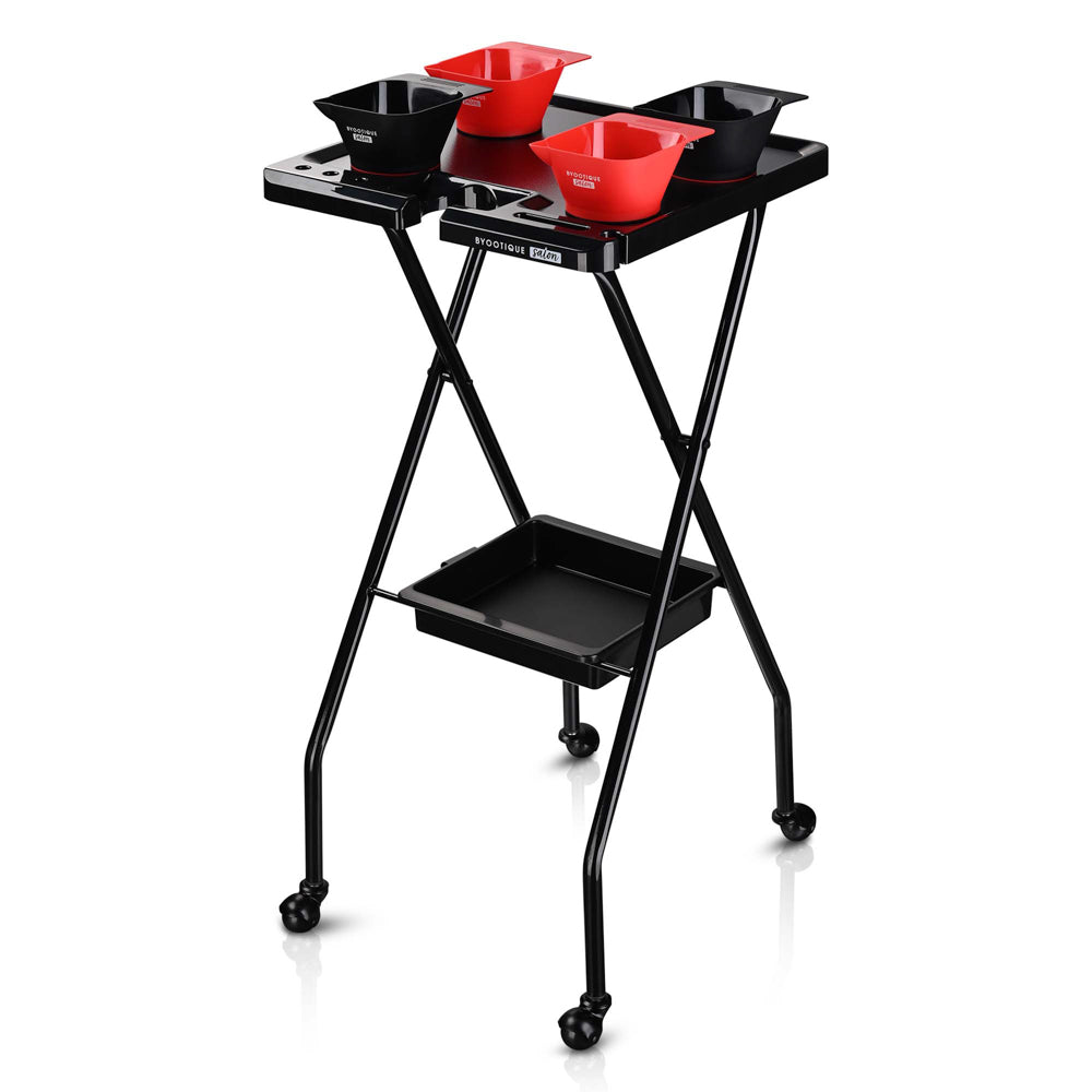 Byootique Magnetic Salon Tray Trolley Esthetician Cart Bowls & Drawer