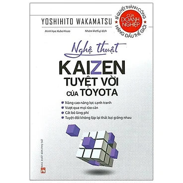 Sách - Nghệ thuật KAIZEN tuyệt vời TOYOTA - Tác giả: Yoshihito Wakamatsu