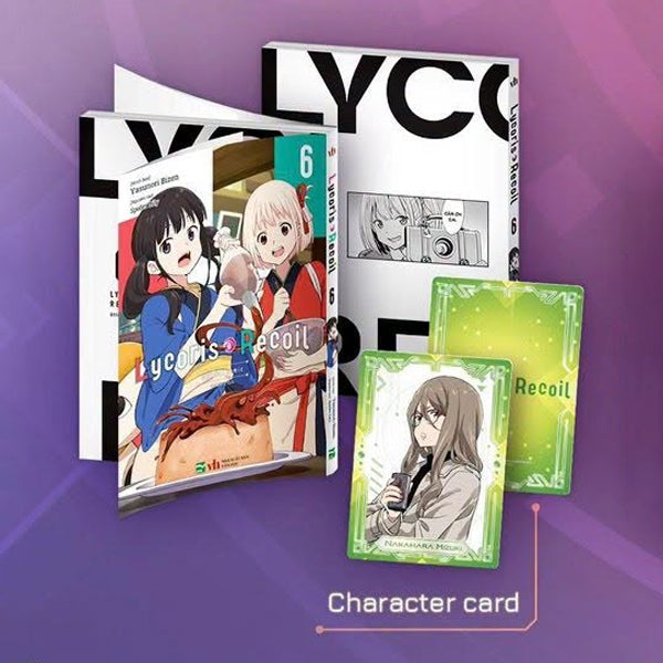 Lycoris Recoil - Tập 6 - Bản Đặc Biệt - Tặng Kèm Character Card - Tác giả:Spider Lily