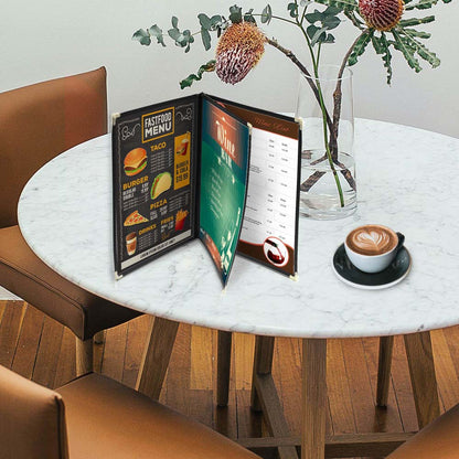 Yescom 30x Menu Covers Cafe Restaurant 6 View 8.5x14