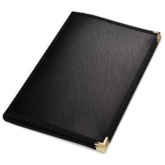 Yescom 8.5x14 PU Leather Menu Covers Set(10) 5-Page 8-View