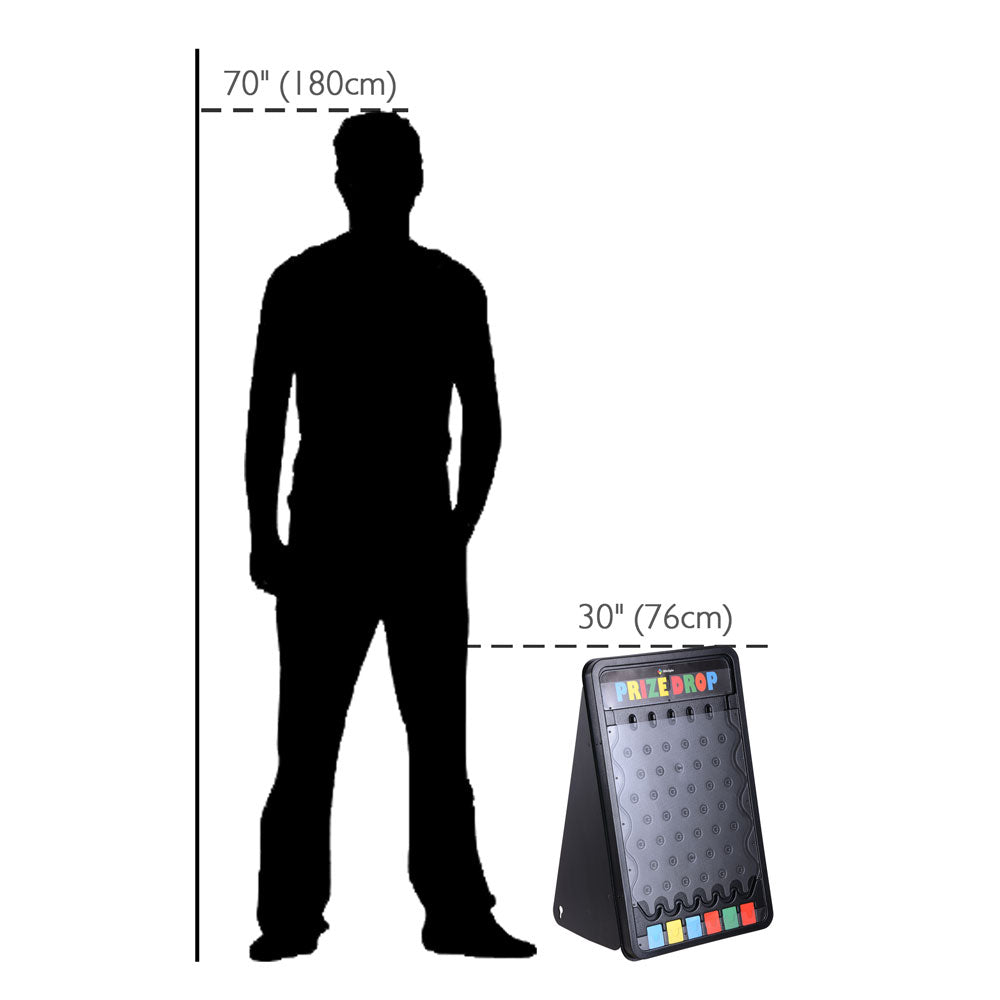 WinSpin 30x18 Custom Prize Drop Game Disk Drop Board Plinking