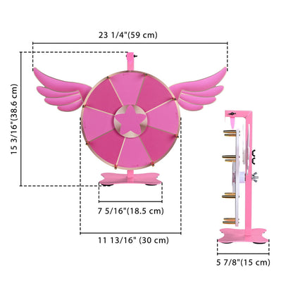 WinSpin 12" Tabletop Prize Wheel Carnival Birthday Wheel Spinner