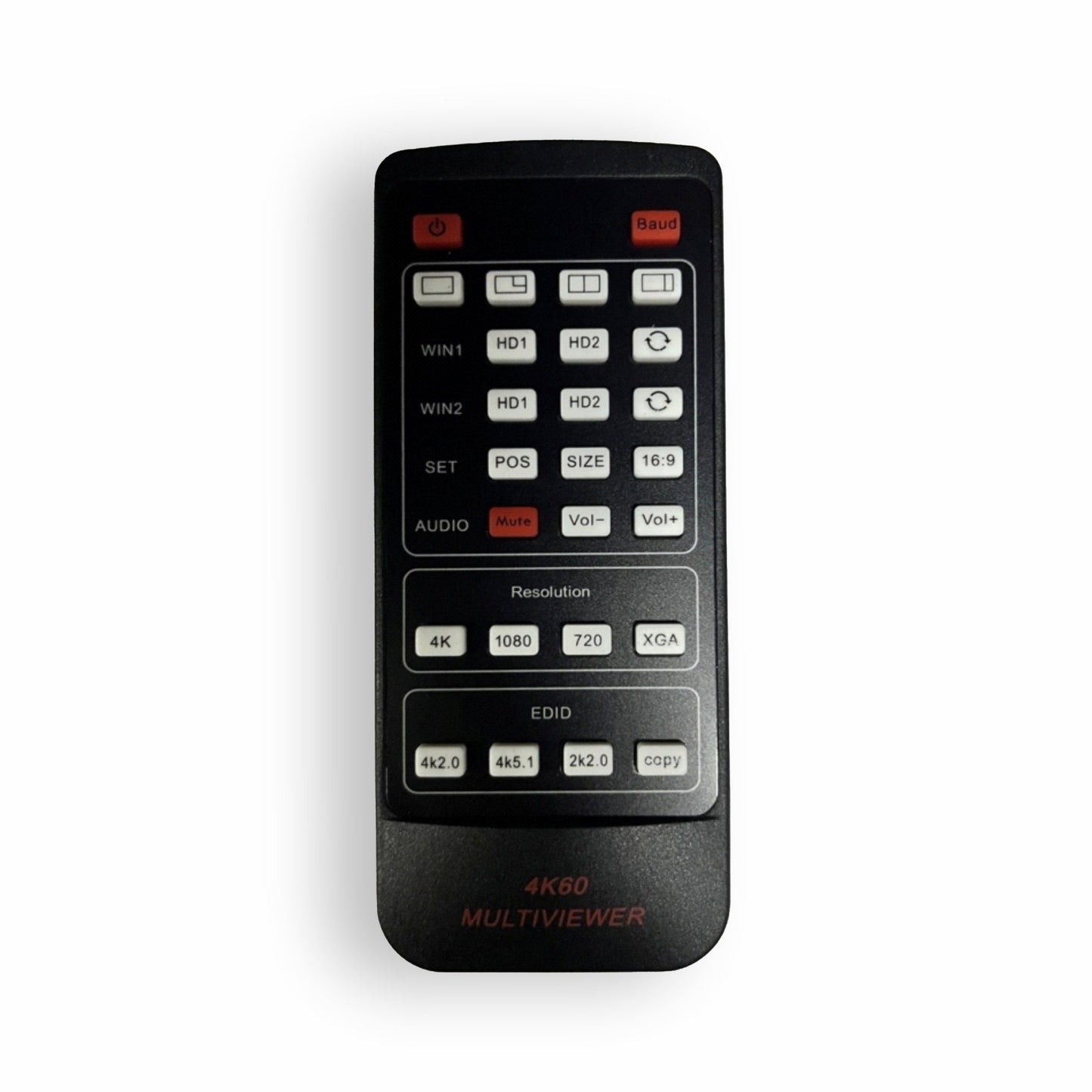 Remote controllers for OREI Switch, Matrix, Multi-Viewers and more