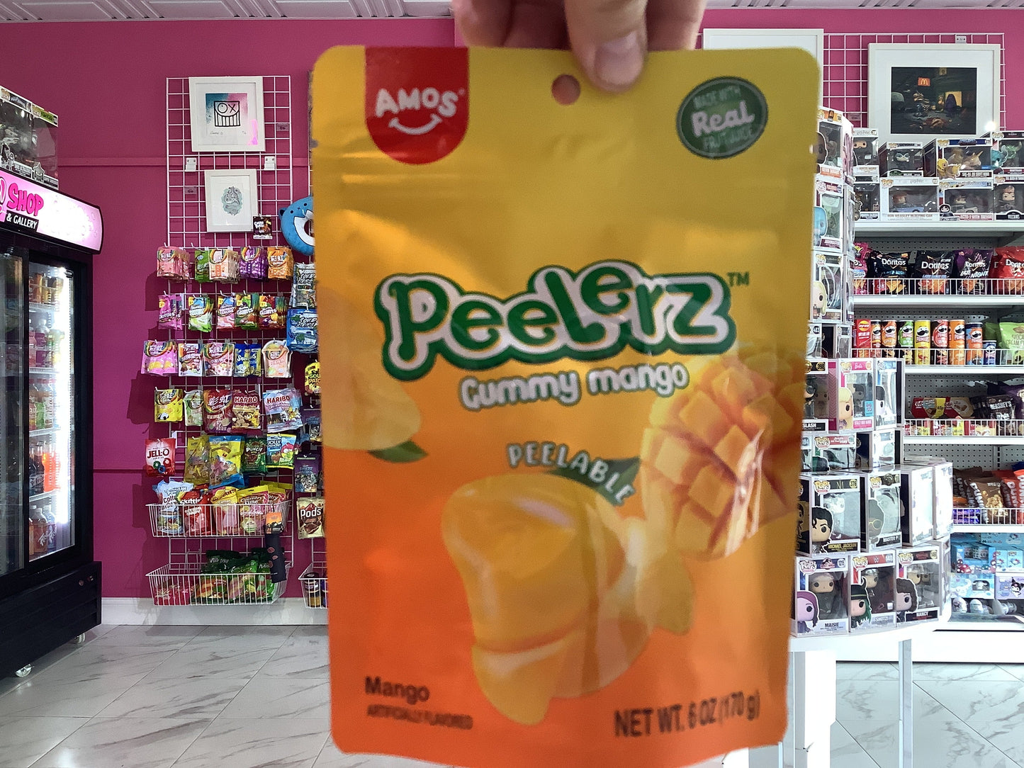 Amos Peelers Gummy Mango (170g)