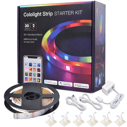 LifeSmart LED Light Strip Kit w/ Controller 6.6ft 60-LEDs