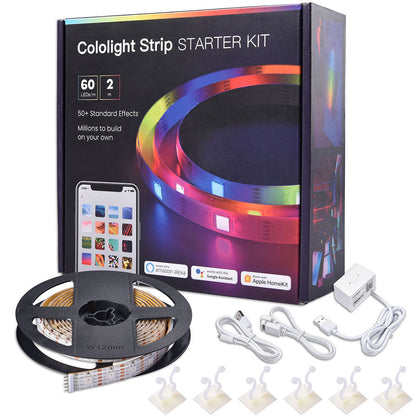 LifeSmart LED Light Strip Kit w/ Controller 6.6ft 120-LEDs