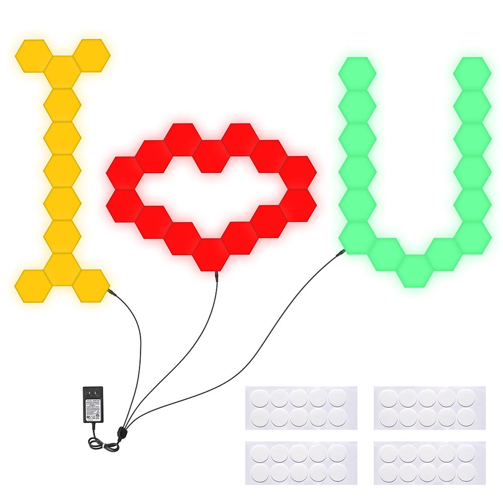 LifeSmart Modular Touch Light Panels Wall Light RGB 40PCS