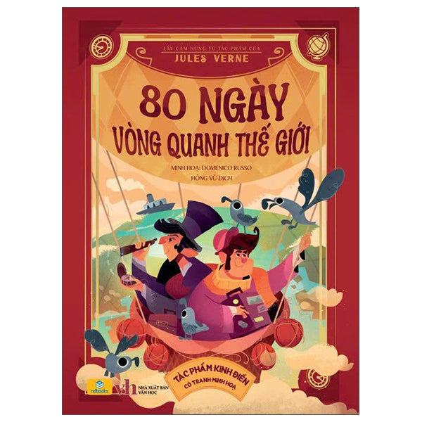 80 Ngày Vòng Quanh Thế Giới-Tác giả:Jules Verne, Domenico Russo