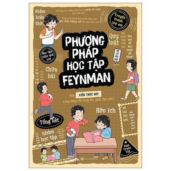 Truyện Tranh Trẻ Em - Phương Pháp Học Tập Feynman-Tác giả:Sư Lỗ Bối Nhĩ
