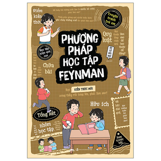 Truyện Tranh Trẻ Em - Phương Pháp Học Tập Feynman-Tác giả:Sư Lỗ Bối Nhĩ