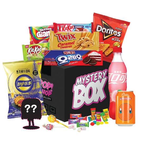 $50 Medium Exotic Snack and Soda Mystery Box