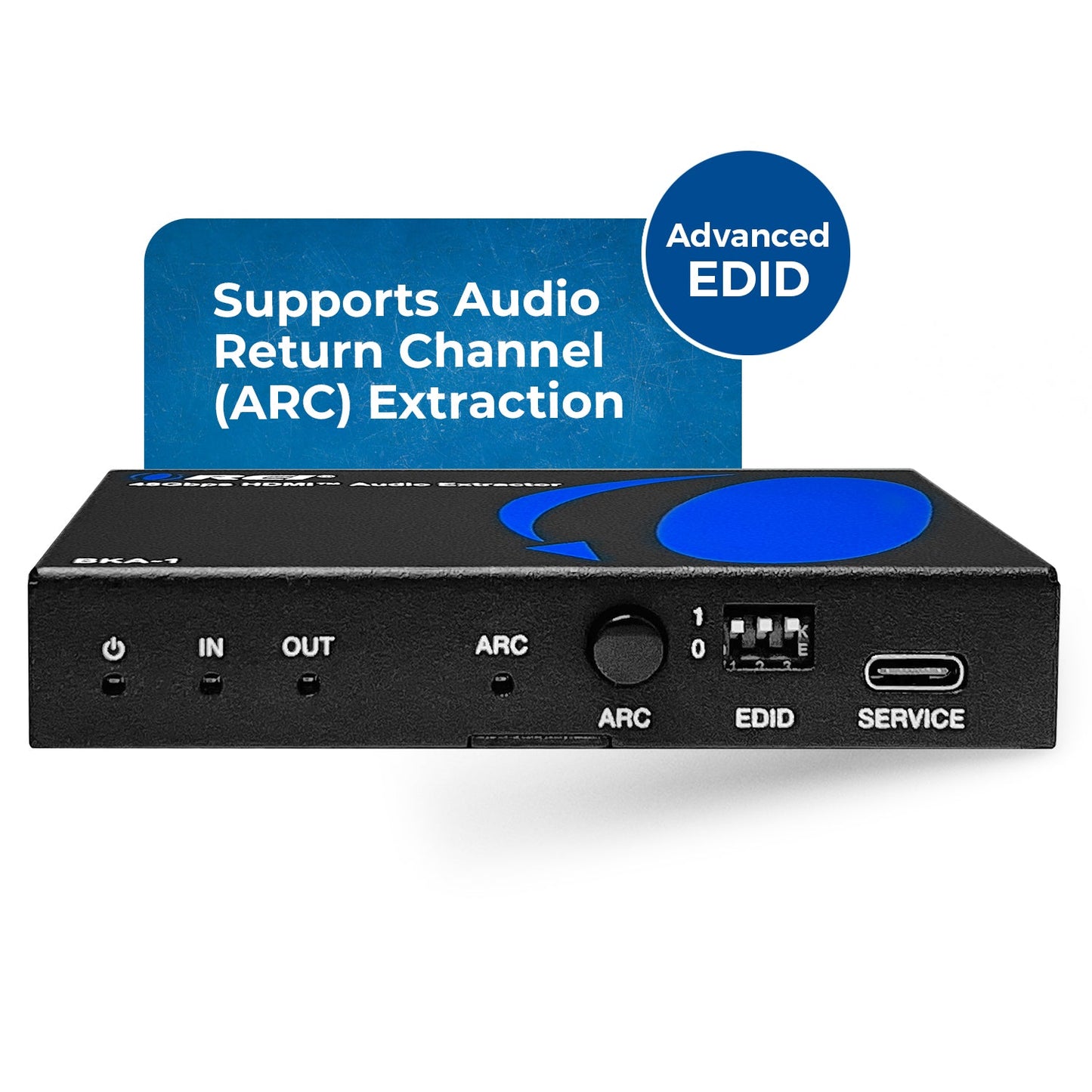 48Gbps 8K Audio Extractor with S/PDIF and L/R output, Dolby Vision (BKA-1)