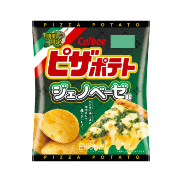 Calbee Genovese Pesto Pizza (57g) (Japan)