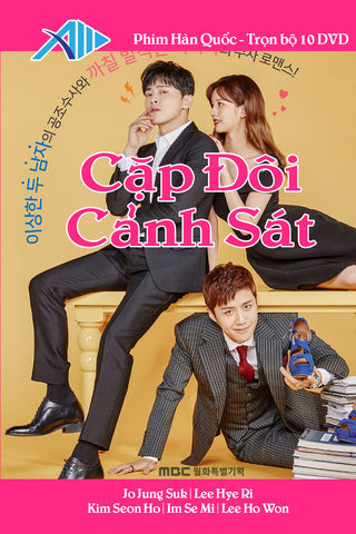 Cap Doi Canh Sat - Tron Bo 10 DVD - Phim Han Quoc Long Tieng
