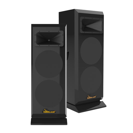 IDOLMAIN IPS-DELUXE 3 Professional Floor Standing 6000W Loudspeakers - MODEL 2024 ( FREE Wires )