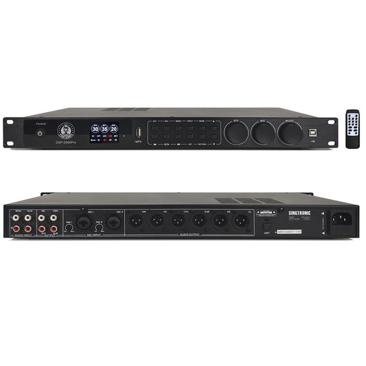 Singtronic DSP-2000Pro Professional Digital Key Control Echo Karaoke Processor