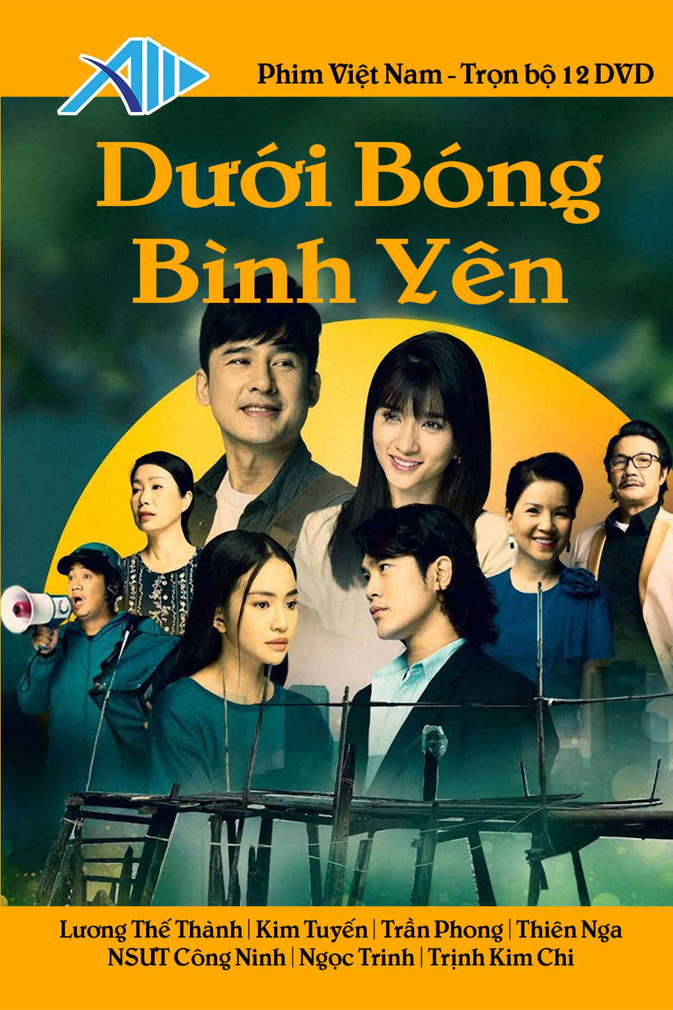 Duoi Bong Binh Yen - Tron Bo 12 DVDs - Phim Viet Nam