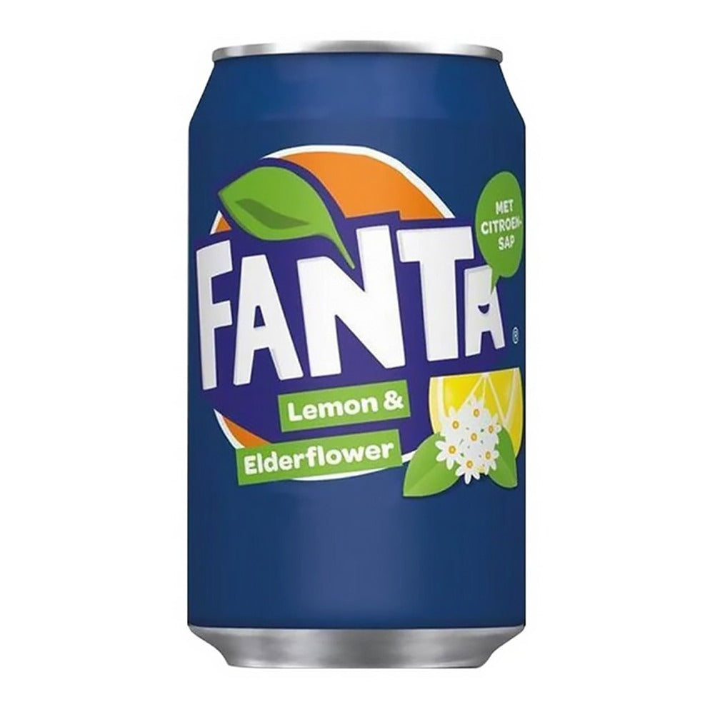 Fanta Shokata Elderflower & Lemon (330ml) (Denmark)