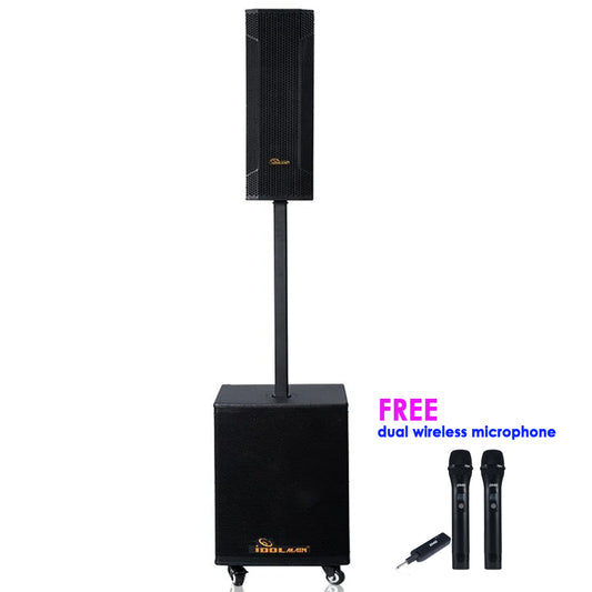 Idolmain IPS-T3 2000W All-in-one Portable Tower Karaoke System Built-in Mixer and Amplifier - Model 2024