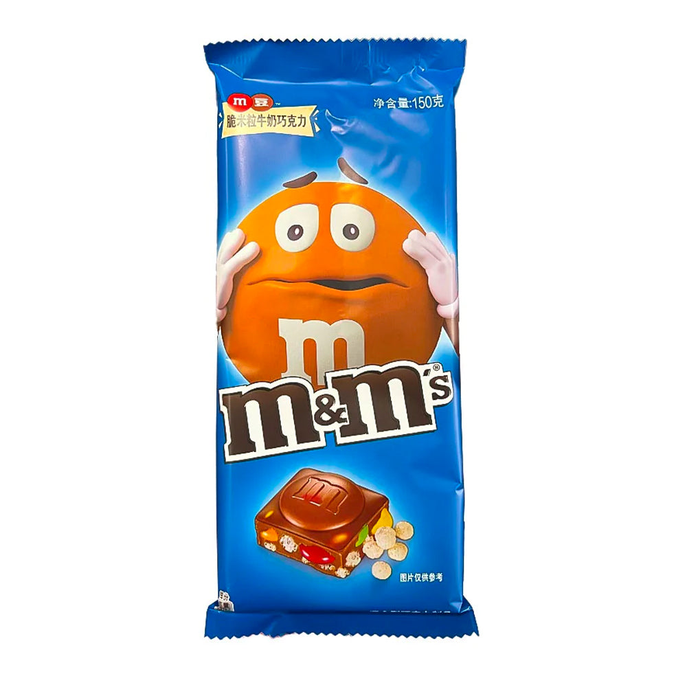 M&M's Crispy Milk Chocolate Bar (150g)