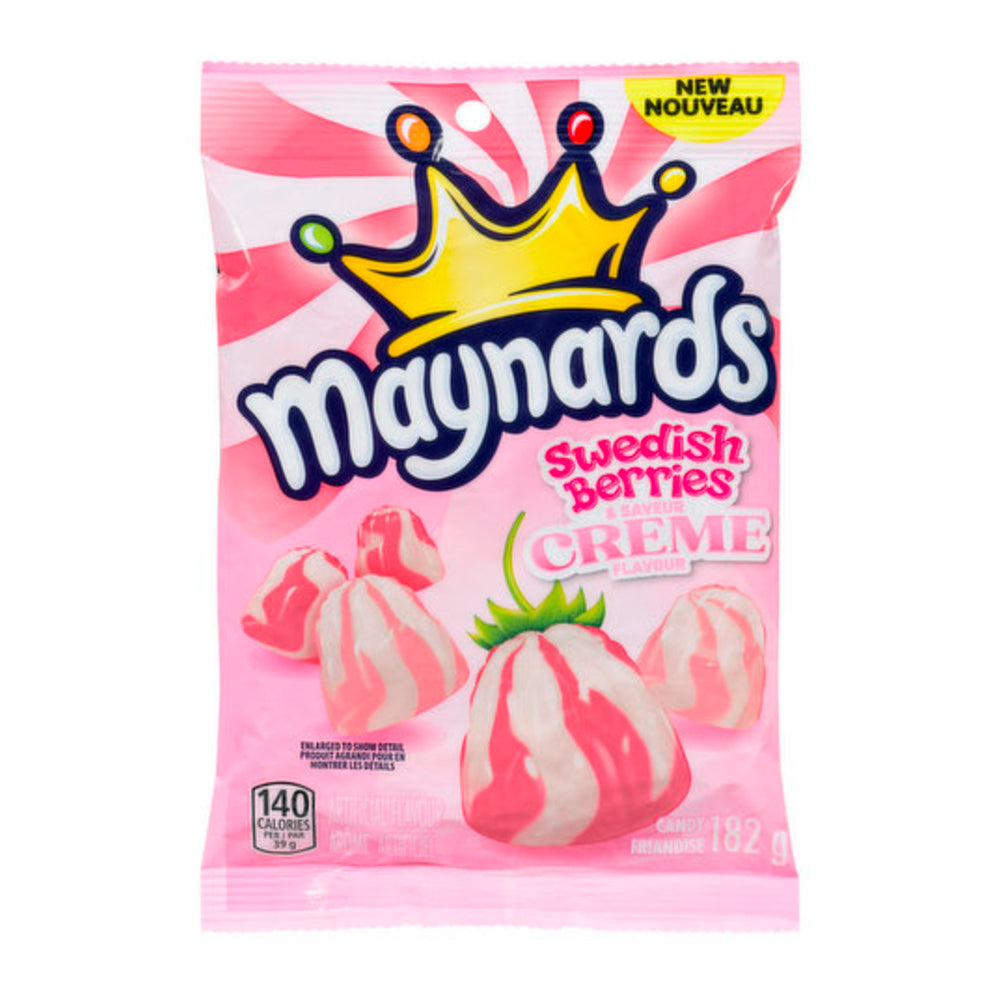 Maynards Swedish Berries & Creme (154g) (Canada)