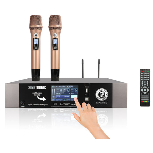 Singtronic KSP-3500Pro Professional 3500W Digital 3 in 1 Karaoke Sound Processor Amplifier