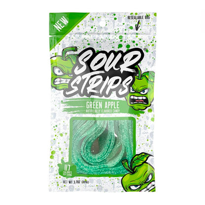 Sour Strips Green Apple (104g)