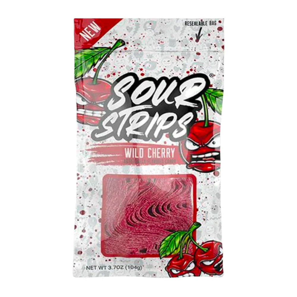 Sour Strips Wild Cherry (104g)